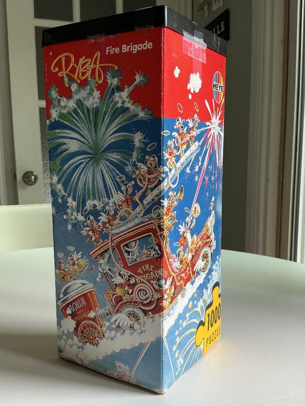 RARE ! Jigsaw puzzle HEYE 1000 - RYBA - Fire Brigade
